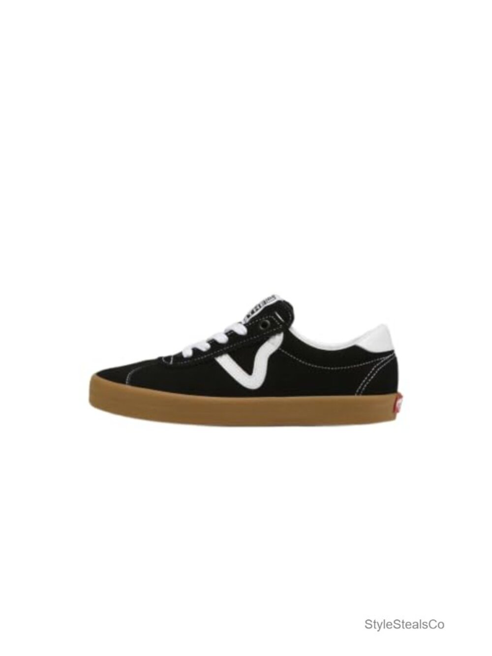 Vans Sport Low Sneakers Suede Leather Lace-Up Retro Skate Shoes